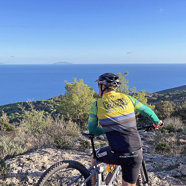 Isola d'Elba Rio trail panorama dal percorso